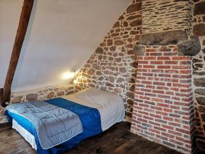 Gulta vai gultas numurā naktsmītnē maison de pécheur typique presqu’île Saint Jacut Sur Mer