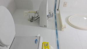 A bathroom at Hai Zhi Dao Min Su