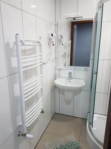 A bathroom at H-Odra Nowa Sól