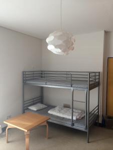 Litera o literas de una habitación en Hostel Flensburg