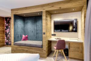 Voodi või voodid majutusasutuse Hotel Rose toas