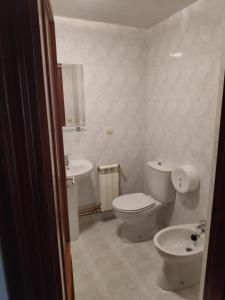 Kylpyhuone majoituspaikassa Pensión Las Matillas