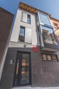 Budova, kde se aparthotel nachází