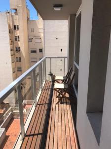457 Gascon tesisinde bir balkon veya teras