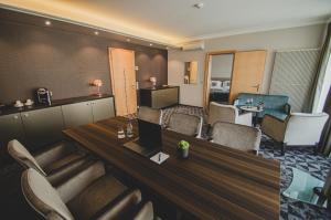Kuhinja oz. manjša kuhinja v nastanitvi GLANDON Rooms Elite