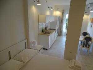 Kuchyňa alebo kuchynka v ubytovaní Job studio apartments