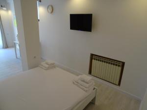 Posteľ alebo postele v izbe v ubytovaní Job studio apartments