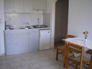 Küche/Küchenzeile in der Unterkunft Dimitra Apartments