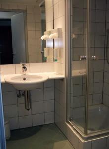 Vonios kambarys apgyvendinimo įstaigoje Sporthotel Wiedenbrueck
