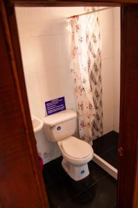 Koupelna v ubytování La Gran Fortaleza B&B