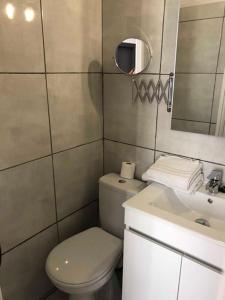 Koupelna v ubytování Hôtel Confort