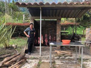 Zahrada ubytování FINCA EL RECUERDO