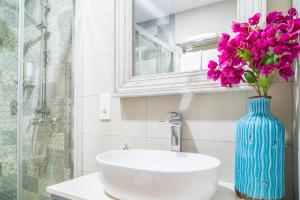 Koupelna v ubytování A&S APARTAMENTOS MALAGA I