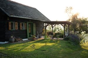 A garden outside Weingarten Lodge