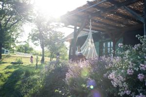 A garden outside Weingarten Lodge