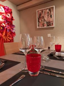 Joogid majutusasutuses Hôtel du Cygne