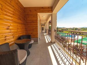 Balkón nebo terasa v ubytování Hotel Royal Garden