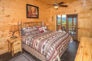 Postelja oz. postelje v sobi nastanitve Bella Vista Lodge
