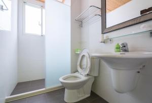 Baðherbergi á Amalfi Homestay