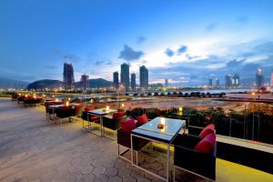 Linna Macau üldine vaade või majutusasutusest YOHO Hollywood Roosevelt Hotel pildistatud vaade