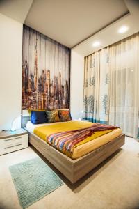 Postel nebo postele na pokoji v ubytování City Dacha