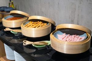 酒店内部或周边提供的食物
