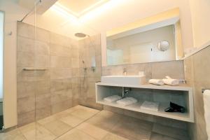 Koupelna v ubytování Hotel Jasmin