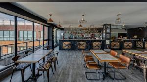 Posezení v ubytování Gudauri Loft Hotel