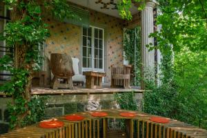 Κήπος έξω από το Suite Martinus am Vortexgarten Mathildenhöhe