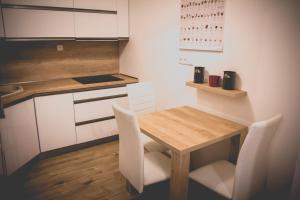 Köök või kööginurk majutusasutuses Apartmán Rezidence Mikulov