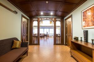 Posezení v ubytování Viangbua Mansion