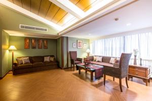 Posezení v ubytování Viangbua Mansion
