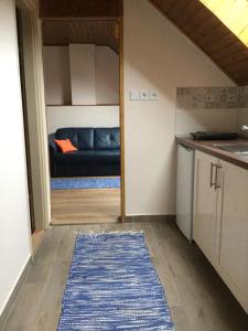 Kuchyň nebo kuchyňský kout v ubytování Natúra Panzió&Apartmanház
