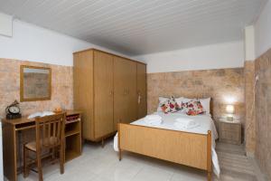Ένα ή περισσότερα κρεβάτια σε δωμάτιο στο Kiki's House near Falassarna and Balos