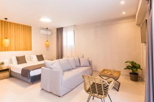 Posezení v ubytování Calmare suites