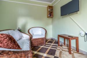 TV a/nebo společenská místnost v ubytování AnD Suites