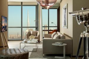 Paramount Hotel Dubai的休息区