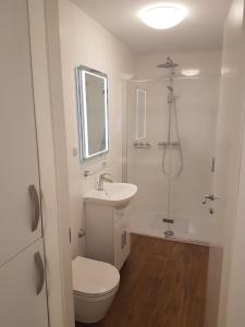 Kúpeľňa v ubytovaní Apartments Jungic, Rab + 37 fotografií