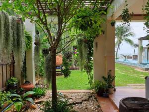 Zahrada ubytování Baan SanSuk Pranburi - Beach Front & Pool Villa