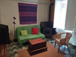 A seating area at Can Bonshoms