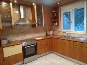 A kitchen or kitchenette at Pomegranate apartment