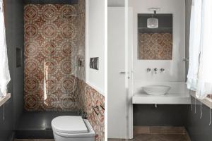 Koupelna v ubytování B&B Dimora dei Templi + 26 fotografií