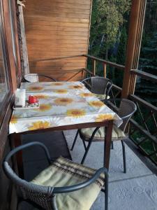 Balkón nebo terasa v ubytování Home Jurmala