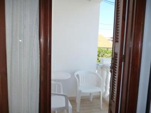 Balkon lub taras w obiekcie Pension Eleni Rooms