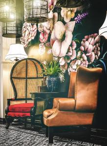 Posezení v ubytování Adora Art Hotel