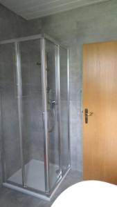 Koupelna v ubytování Ferienhaus Enzi