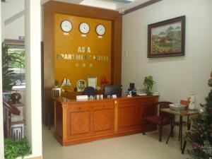 Preddverje oz. recepcija v nastanitvi Asia Apartment Hotel Bac Ninh