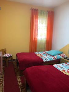 Katil atau katil-katil dalam bilik di Swiss Hostel