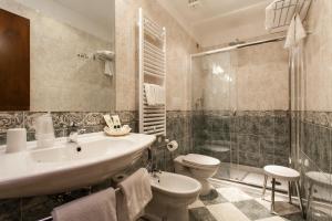 Koupelna v ubytování Hotel Al Ponte Mocenigo