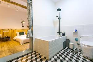 Koupelna v ubytování HOME++ Xi'an + 37 fotografií